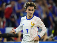 Antoine Griezmann centre-forward of France and Atletico de Madrid during the UEFA EURO 2024 semi-final match between Spain v France at Munic...