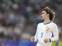 Antoine Griezmann centre-forward of France and Atletico de Madrid during the UEFA EURO 2024 semi-final match between Spain v France at Munic...