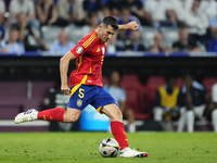 Dani Vivian centre-back of Spain and Athletic Club Bilbao during the UEFA EURO 2024 semi-final match between Spain v France at Munich Footba...