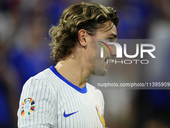 Antoine Griezmann centre-forward of France and Atletico de Madrid during the UEFA EURO 2024 semi-final match between Spain v France at Munic...