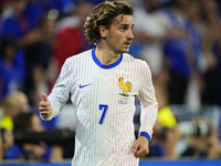 Antoine Griezmann centre-forward of France and Atletico de Madrid during the UEFA EURO 2024 semi-final match between Spain v France at Munic...