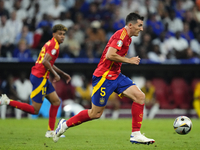 Dani Vivian centre-back of Spain and Athletic Club Bilbao during the UEFA EURO 2024 semi-final match between Spain v France at Munich Footba...