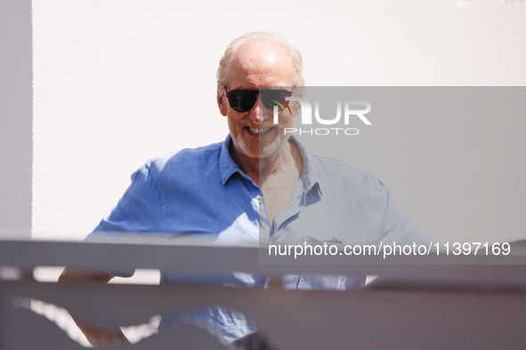 Charles Dance is arriving at the photocall of Rumours during the 77th Festival de Cannes in Cannes, France, on May 19, 2024 