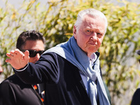 Jon Voight is arriving at the photocall of Megalopolis during the 77th Festival de Cannes in Cannes, France, on May 17, 2024 (