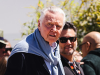 Jon Voight is arriving at the photocall of Megalopolis during the 77th Festival de Cannes in Cannes, France, on May 17, 2024 (