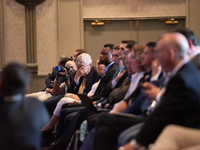 Former Presidential Candidate Vivek Ramaswamy Speaks At The 2024 National Conservatism Conference In Washington DC On July 9th, 2024. 