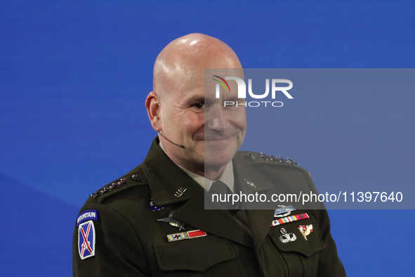 General Christopher Cavoli at NATO Public Forum during the NATO Summit in Washington DC, United States on July 10, 2024. 