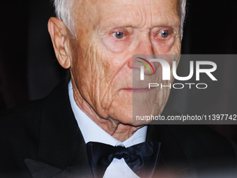 Jerome Seydoux is leaving the hotel for the red carpet of Parthenope during the 77th Festival de Cannes in Cannes, France, on May 21, 2024 (