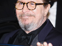 Gary Oldman is leaving the hotel for the red carpet of Parthenope during the 77th Festival de Cannes in Cannes, France, on May 21, 2024 (