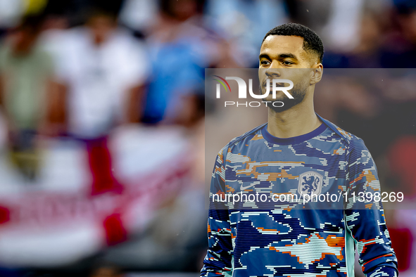 Netherlands forward Cody Gakpo is playing during the match between the Netherlands and England (EURO 2024) at the BVB Stadion Dortmund for t...