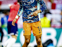 Netherlands forward Cody Gakpo is playing during the match between the Netherlands and England (EURO 2024) at the BVB Stadion Dortmund for t...