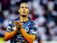 Netherlands defender Virgil van Dijk is playing during the match between the Netherlands and England (EURO 2024) at the BVB Stadion Dortmund...