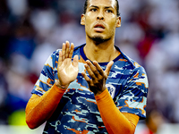 Netherlands defender Virgil van Dijk is playing during the match between the Netherlands and England (EURO 2024) at the BVB Stadion Dortmund...