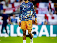 Netherlands forward Cody Gakpo is playing during the match between the Netherlands and England (EURO 2024) at the BVB Stadion Dortmund for t...