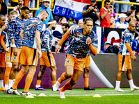 Netherlands defender Virgil van Dijk is playing during the match between the Netherlands and England (EURO 2024) at the BVB Stadion Dortmund...