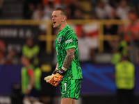 Jordan Pickford (England) is playing during the Semi Final of the UEFA European Championship between England and Netherlands at the BVB Stad...