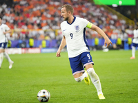 Harry Kane centre-forward of England and Bayern Munich during the UEFA EURO 2024 semi-final match between Netherlands and England at Footbal...