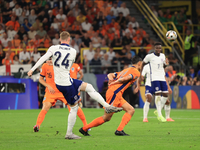 Cole Palmer (England) is missing the goal during the Semi Final of the UEFA European Championship between England and Netherlands at the BVB...