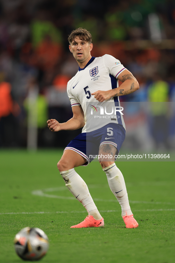 John Stones (England) is playing during the Semi Final of the UEFA European Championship between England and Netherlands at the BVB Stadion...