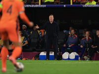 Ronald Koeman, Netherlands manager, is managing during the Semi Final of the UEFA European Championship between England and Netherlands at t...