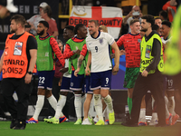 Harry Kane (England) is reacting to the final whistle after the Semi Final of the UEFA European Championship between England and Netherlands...