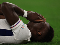 Bukayo Saka (England) is holding his face during the Semi Final of the UEFA European Championship between England and Netherlands at the BVB...