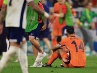 Tijjani Reijnders (Netherlands) is posing after the Semi Final of the UEFA European Championship between England and Netherlands at the BVB...