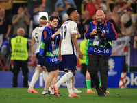 Ollie Watkins (England) is participating in the Semi Final of the UEFA European Championship between England and Netherlands at the BVB Stad...