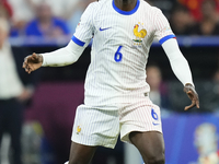 Eduardo Camavinga central midfield of France and Real Madrid during the UEFA EURO 2024 semi-final match between Spain v France at Munich Foo...