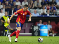 Dani Vivian centre-back of Spain and Athletic Club Bilbao during the UEFA EURO 2024 semi-final match between Spain v France at Munich Footba...