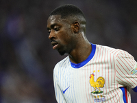 Ousmane Dembele right winger of France and Paris Saint-Germain during the UEFA EURO 2024 semi-final match between Spain v France at Munich F...