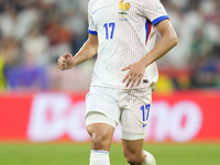 William Saliba centre-back of France and Arsenal FC during the UEFA EURO 2024 semi-final match between Spain v France at Munich Football Are...