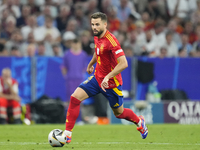 Nacho Fernandez centre-back of Spain and Real Madrid during the UEFA EURO 2024 semi-final match between Spain v France at Munich Football Ar...