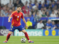 Nacho Fernandez centre-back of Spain and Real Madrid during the UEFA EURO 2024 semi-final match between Spain v France at Munich Football Ar...