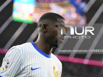 Ousmane Dembele right winger of France and Paris Saint-Germain during the UEFA EURO 2024 semi-final match between Spain v France at Munich F...