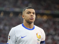 Kylian Mbappe centre-forward of France and Real Madrid during the UEFA EURO 2024 semi-final match between Spain v France at Munich Football...