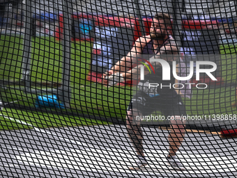 PARIS, FRANCE - JULY 08:
Pawel FAJDEK of Poland, competes in the Men's Hammer Throw, during the Meeting of Paris 2024 - IAAF Diamond League,...