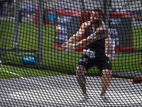 PARIS, FRANCE - JULY 08:
Pawel FAJDEK of Poland, competes in the Men's Hammer Throw, during the Meeting of Paris 2024 - IAAF Diamond League,...