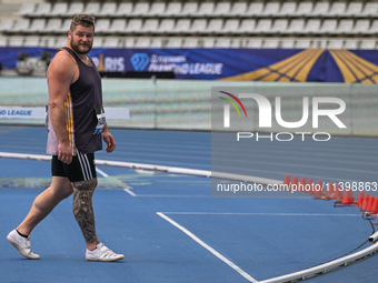 PARIS, FRANCE - JULY 08:
Pawel FAJDEK of Poland, competes in the Men's Hammer Throw, during the Meeting of Paris 2024 - IAAF Diamond League,...