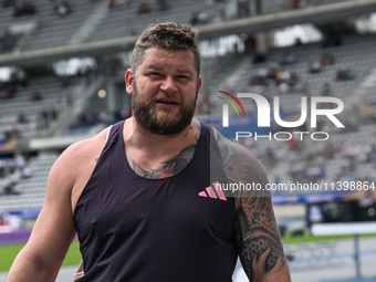 PARIS, FRANCE - JULY 08:
Pawel FAJDEK of Poland, competes in the Men's Hammer Throw, during the Meeting of Paris 2024 - IAAF Diamond League,...