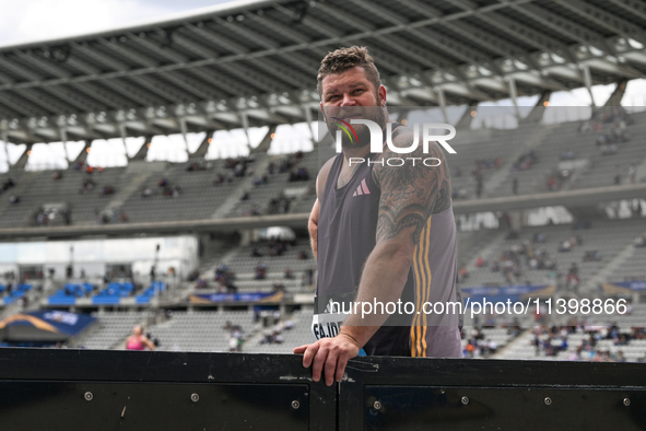 PARIS, FRANCE - JULY 08:
Pawel FAJDEK of Poland, competes in the Men's Hammer Throw, during the Meeting of Paris 2024 - IAAF Diamond League,...