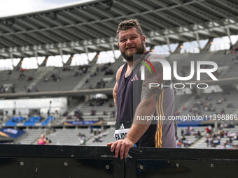 PARIS, FRANCE - JULY 08:
Pawel FAJDEK of Poland, competes in the Men's Hammer Throw, during the Meeting of Paris 2024 - IAAF Diamond League,...