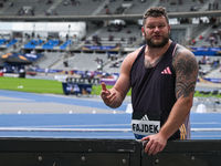 PARIS, FRANCE - JULY 08:
Pawel FAJDEK of Poland, competes in the Men's Hammer Throw, during the Meeting of Paris 2024 - IAAF Diamond League,...