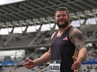 PARIS, FRANCE - JULY 08:
Pawel FAJDEK of Poland, competes in the Men's Hammer Throw, during the Meeting of Paris 2024 - IAAF Diamond League,...