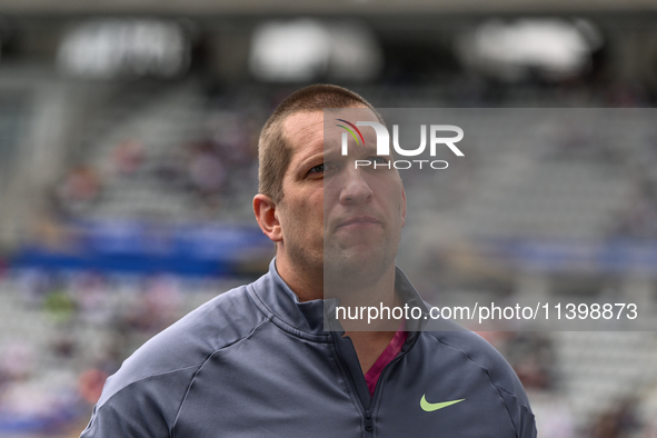 PARIS, FRANCE - JULY 08:
Wojciech NOWICKI of Poland, competes in the Men's Hammer Throw, during the Meeting of Paris 2024 - IAAF Diamond Lea...