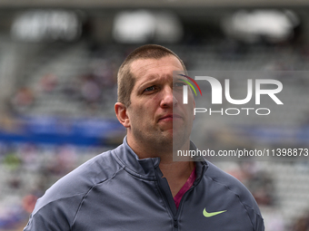 PARIS, FRANCE - JULY 08:
Wojciech NOWICKI of Poland, competes in the Men's Hammer Throw, during the Meeting of Paris 2024 - IAAF Diamond Lea...