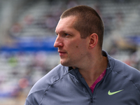 PARIS, FRANCE - JULY 08:
Wojciech NOWICKI of Poland, competes in the Men's Hammer Throw, during the Meeting of Paris 2024 - IAAF Diamond Lea...