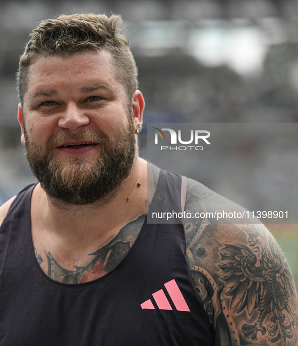 PARIS, FRANCE - JULY 08:
Pawel FAJDEK of Poland, competes in the Men's Hammer Throw, during the Meeting of Paris 2024 - IAAF Diamond League,...