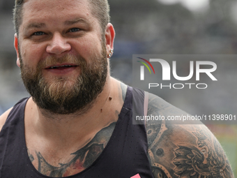 PARIS, FRANCE - JULY 08:
Pawel FAJDEK of Poland, competes in the Men's Hammer Throw, during the Meeting of Paris 2024 - IAAF Diamond League,...