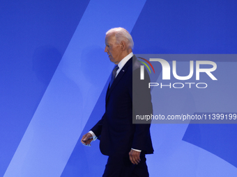 President of the United States Joe Biden during welcome ceremony of the NATO Summit in Washington DC, United States on July 10, 2024. (